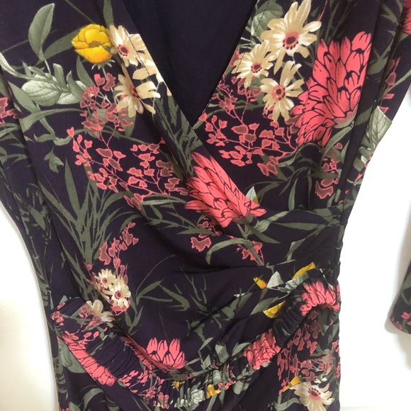 NWOT INC Violet Wrap Dress - Picture 3 of 5